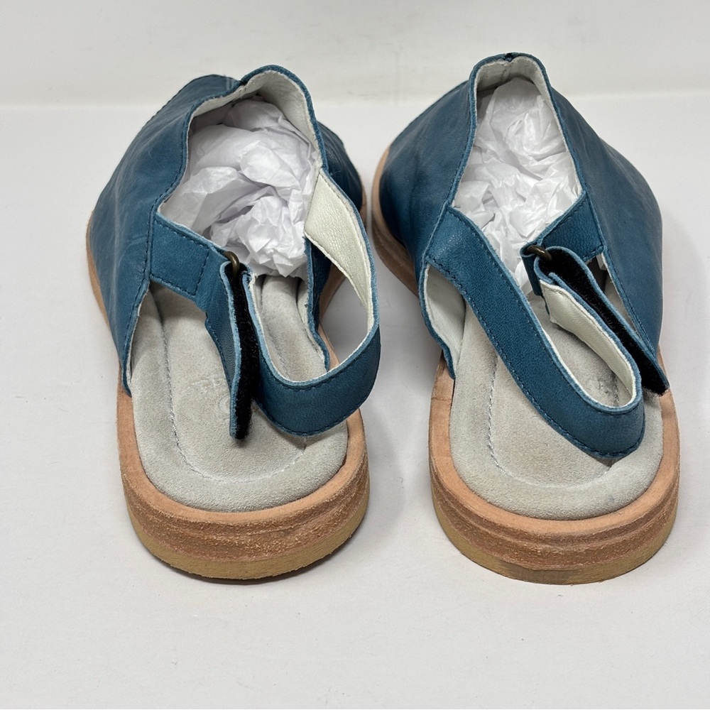NEW! GIDIGIO Leather Slingback Mules Made in Italy Size 41 1/2 - Picture 3 of 7